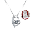 Collar Amor Eterno | Caja con Luz y Dedicatoria <span style="color: #000000;"><strong><span style="color: #ff2a00;">Plata 100% Autentica </span></strong></span>