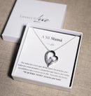 Collar Amor Eterno | Caja con Luz y Dedicatoria <span style="color: #000000;"><strong><span style="color: #ff2a00;">Plata 100% Autentica </span></strong></span>