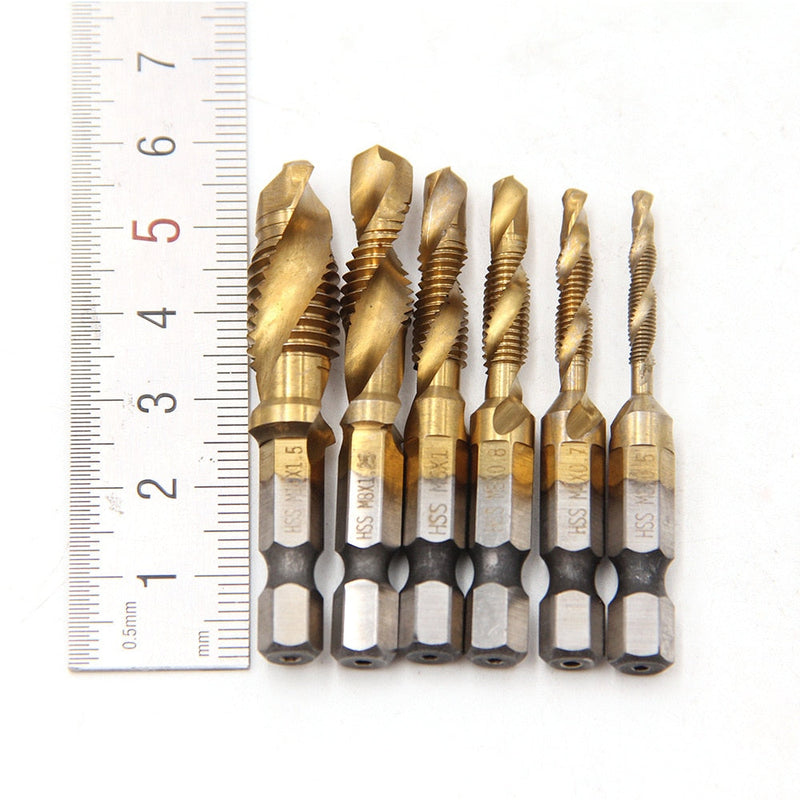 Brocas Titanium | Kit Completo (2 en 1)