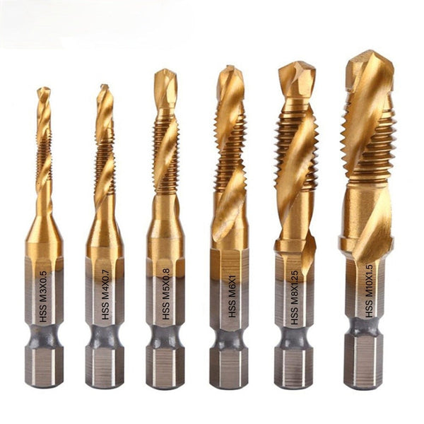 Brocas Titanium | Kit Completo (2 en 1)